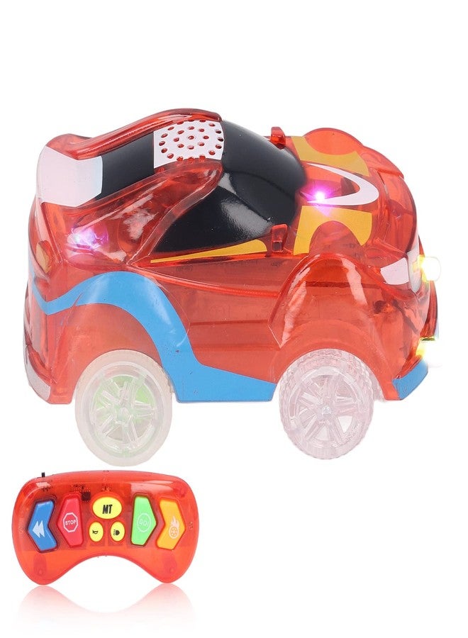 LBEC Crawler Carts , Lighted Carts Easy to Use Portable ABS for Home for Kids Red - Image 1